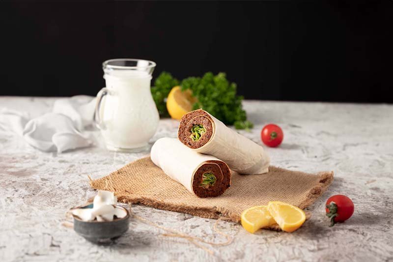 Çiğ Köfte Mega Dürüm 125 Gr.